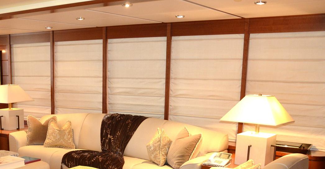 Drapery Cleaning For Yachts and Boats in South Florida Mega Yacht